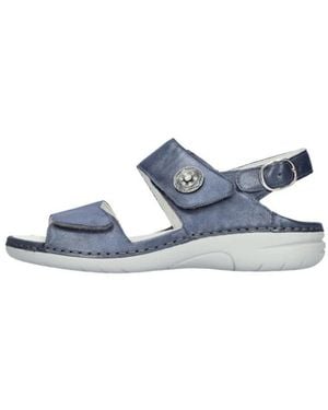 Waldläufer Sandalen - Blau