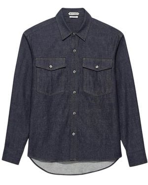 JW Anderson Denim Shirts - Blue
