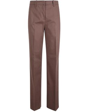 True Royal Straight Trousers - Brown
