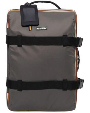 K-Way Koffers ,Grijs ,Polyester Blossac S Trolley - Zwart