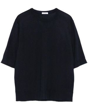 Malo Round-Neck Knitwear - Nero