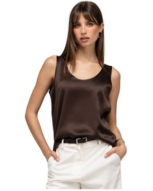 GUAJA. Sleeveless Tops - Noir