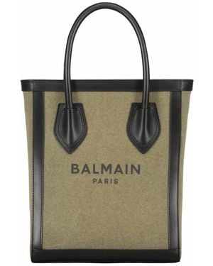 Balmain Henkeltasche - Grün