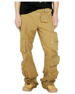 Lanvin Trousers - Natural
