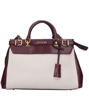 Guess Tassen. Bordeaux - Paars