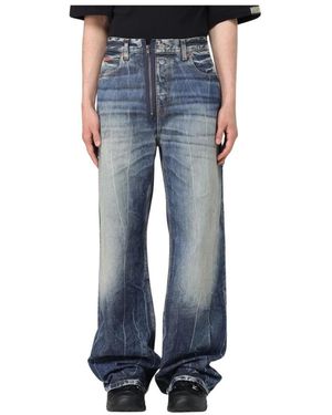 Martine Rose Wide Jeans - Blauw