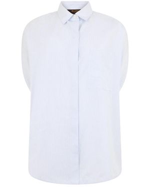 Moorer Gwen Blouse - Wit