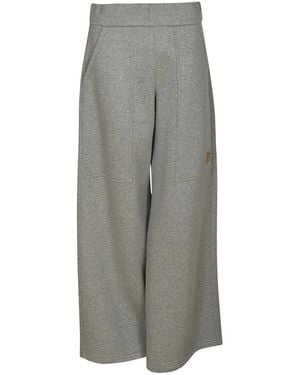 Chiara Ferragni Wide Trousers - Gris