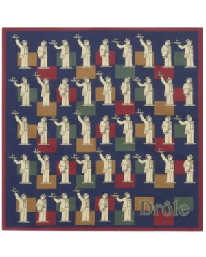 Drole de Monsieur Scarves - Azul
