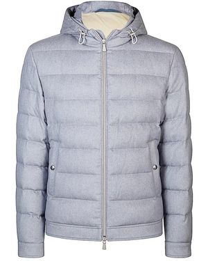 Eleventy Winter Jackets - Blue