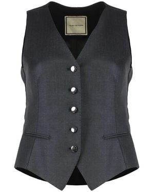 Tagliatore Vests - Black