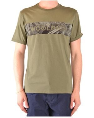 Woolrich T-Shirts - Groen