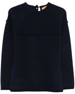 Guest In Residence Round-Neck Knitwear - Azul