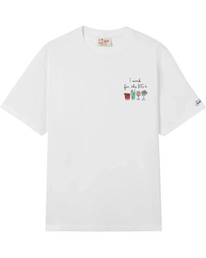 MC2 Saint Barth T-Shirts - White