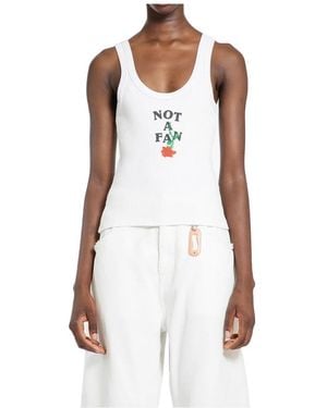 Ssheena Sleeveless Tops - Blanco