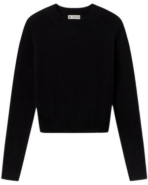 ÉTERNE Round-Neck Knitwear - Negro