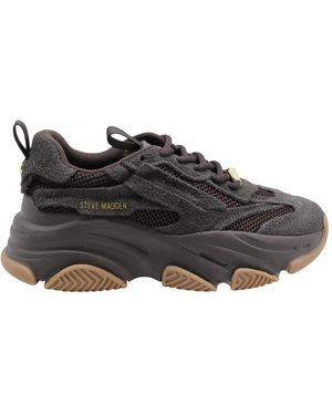 Steve Madden Schoenen ,Bruin ,Gatz - Zwart