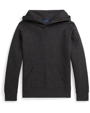 Ralph Lauren Hoodies & Sweatvesten ,Zwart ,Katoen Ls Po Hood-Tops-Knit