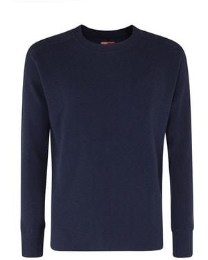 Fortela Round-Neck Knitwear - Blue