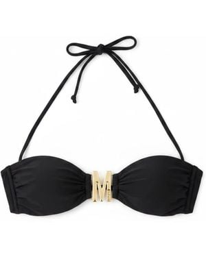 Moschino Top Bikini - Schwarz