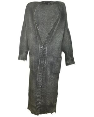 Avant Toi Long Knitwear - Grigio