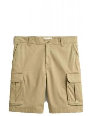 GANT Korte Broeken ,Casual Shorts - Naturel