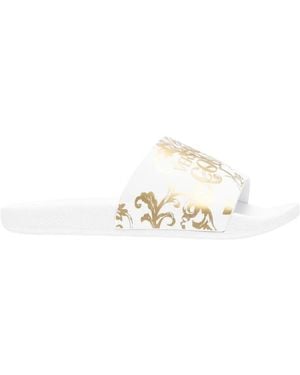 Versace Jeans Couture Sliders - Metallic