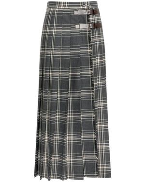 Weekend by Maxmara Maxi Skirts - Gris