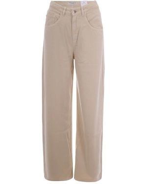 ICON DENIM Wide Jeans - Natural