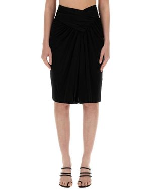 Saint Laurent Midi Skirts - Black