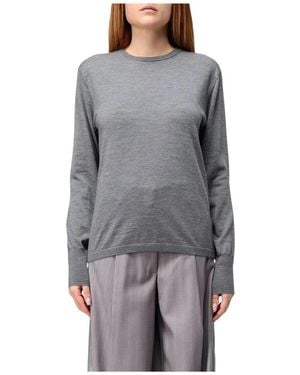 Aspesi Round-Neck Knitwear - Gris