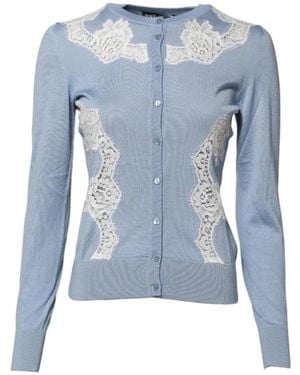 Dolce & Gabbana Cashmere Knitwear - Blue