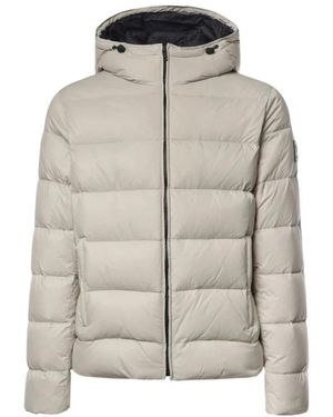 Fay Double Front Down Jacket - Grijs