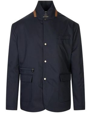 Kiton Light Jassen - Blauw