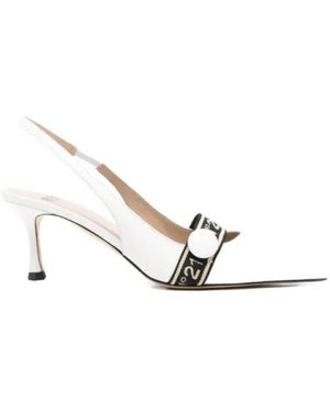 N°21 Schoenen ,Wit ,Heeled Mules