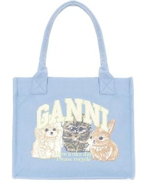 Ganni Handbags - Bleu