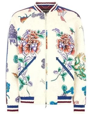 Roberto Cavalli Bomber Jackets - Green