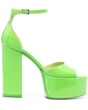 Paris Texas High Heel Sandals - Verde