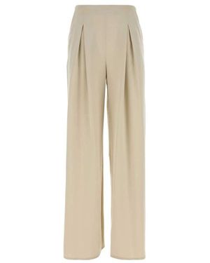 Max Mara Wide Trousers - Natural