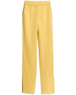 Jacquemus Wide Trousers - Yellow