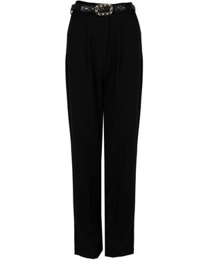 Liu Jo Straight Trousers - Nero