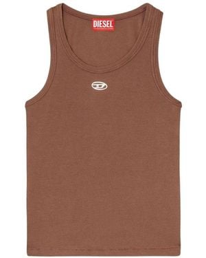 DIESEL Tops ,Bruin ,Katoen Top Top