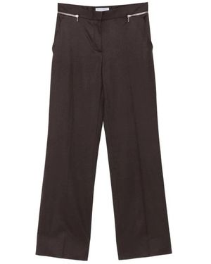 Stella McCartney Straight Broeken - Bruin