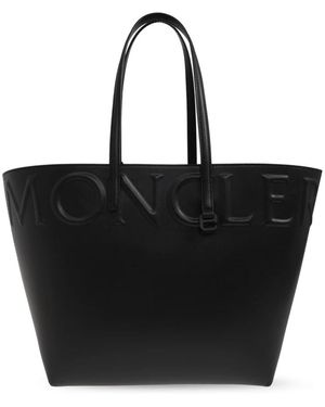 Moncler Tassen ,Zwart ,Leer Zeer Kleine Tote Bag