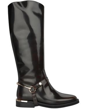 Alma En Pena. High Boots - Black
