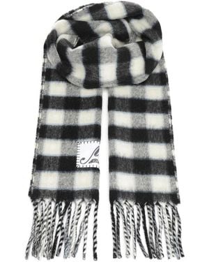Marni Double-Face Wollen Sjaal - Zwart