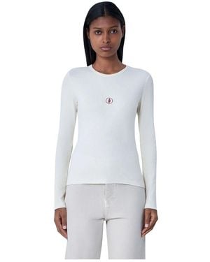 JW Anderson Round-Neck Knitwear - Blanco