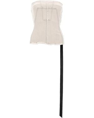 Rick Owens Sleeveless Tops - Bianco