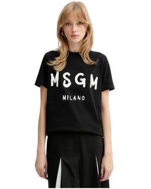 MSGM T-Hemden - Zwart
