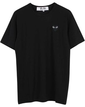 COMME DES GARÇONS PLAY T-Shirts - Noir